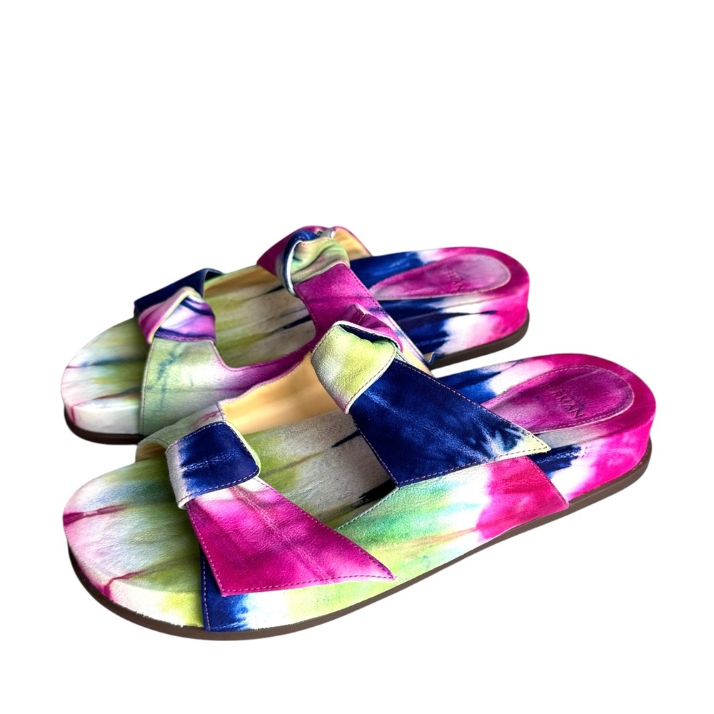 🆕 Alexandre Birman Sandals Multicolored Suede